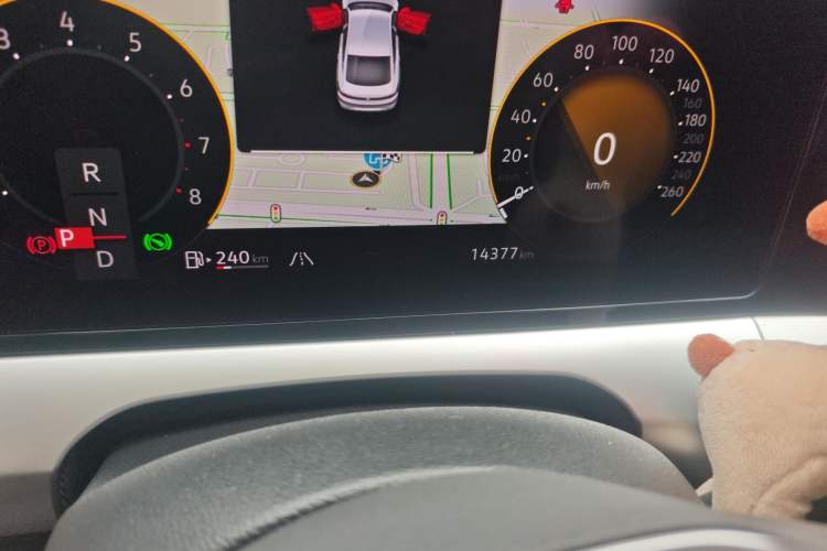 Used Volkswagen Lamando 2024 Lavida L 280TSI DSG Spicy Edition Odometer Close Up