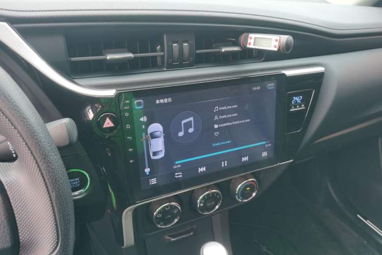 Used Toyota Corolla 2018 1.2T S-CVT GL-i Zhihui Edition Audio And AC Panel