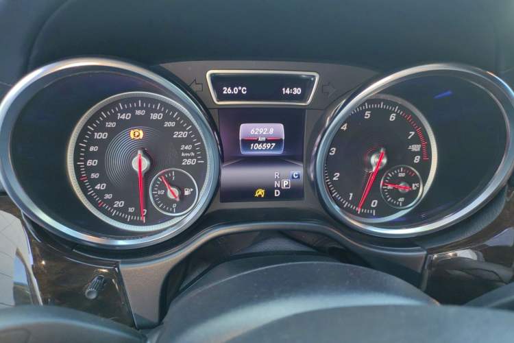 Used Mercedes-Benz GLS 2018 Refreshed GLS 400 4MATIC Dynamic Edition Odometer Close Up