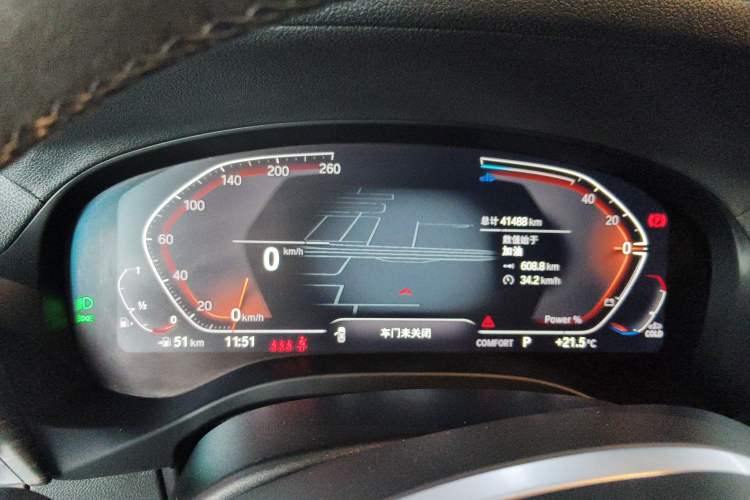 Used BMW X3 2023 xDrive30i Leading Model M Night Edition Package Instrument Cluster