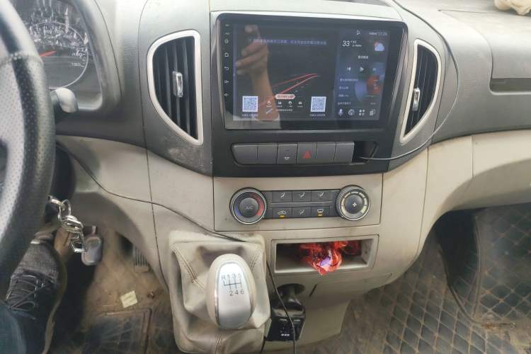 Used JAC Group Sunray 2017 2.7T Long-Wheelbase High-Roof Star Express Multifunctional Commercial Vehicle Audio And AC Panel