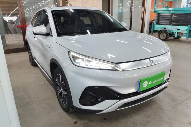 Used BYD Yuan PLUS 2024 Honor Edition 430KM Beyond Model Front Right 45 Deg