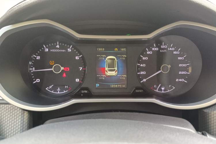 Used Geely Auto Emgrand GS 2016 Elegant Edition 1.3T Automatic ZhenShang Model Instrument Cluster