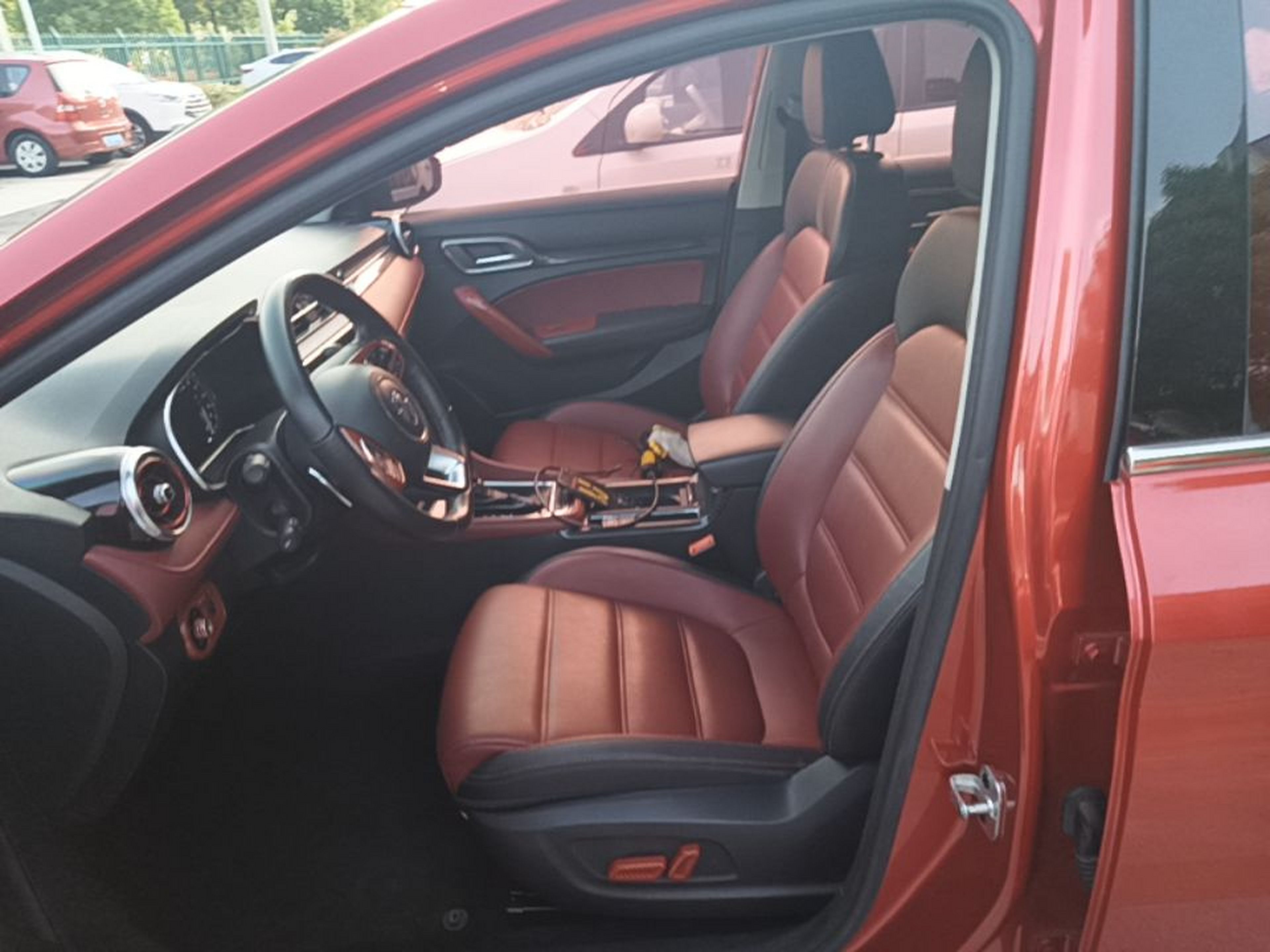 Avant de la voiture