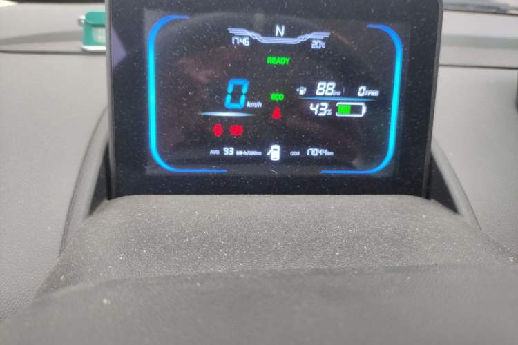 Used CHANGAN NEVO Lumin 2022 210km Sweet Edition Odometer Close Up