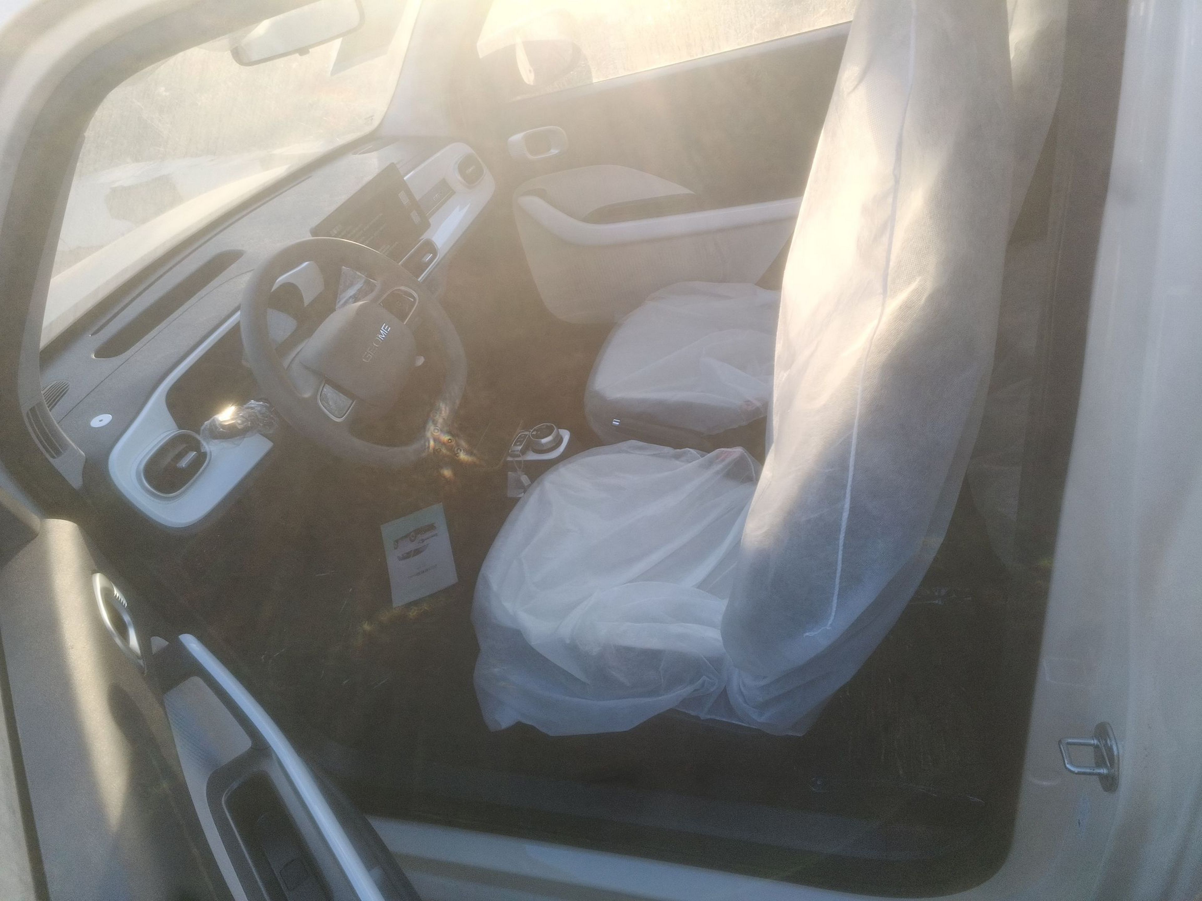 Avant de la voiture