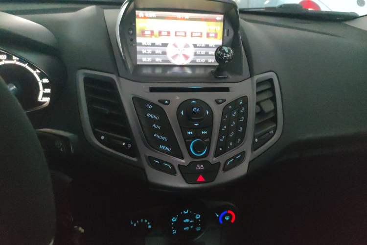 Used Ford Fiesta 2013 Hatchback 1.5L Automatic Fashion Edition Audio And AC Panel