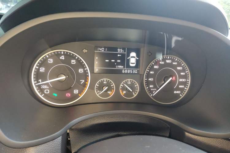 Used BORGWARD BX5 2020 20TGDI Automatic Two-Wheel Drive Pioneer Edition Instrument Cluster