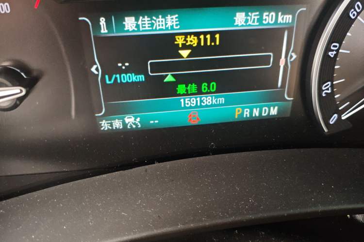 Used Buick GL8 2018 ES 28T Flagship Model China VI Standard Odometer Close Up