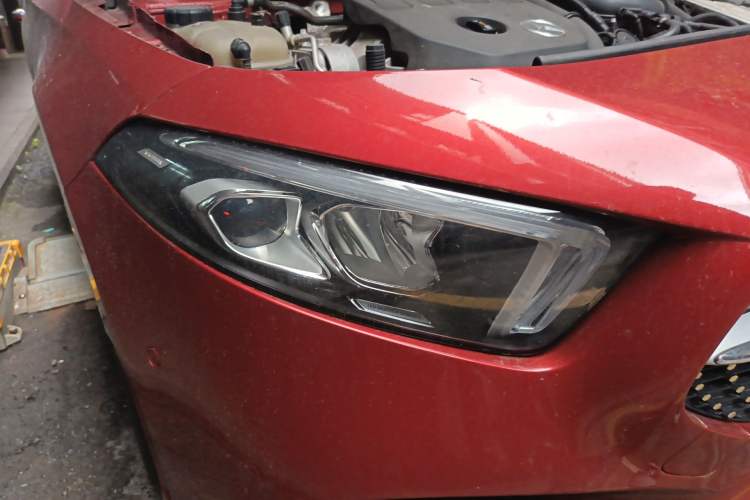 Used Mercedes-Benz A-Class 2019 A 200 L Sport Sedan First Edition Special Edition Right Front Headlight