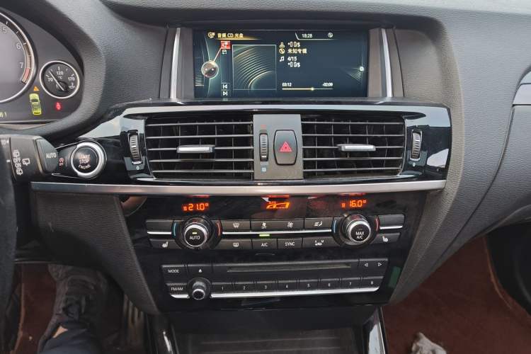 Used BMW X3 2013 Facelifted xDrive20i Luxury Edition Audio And AC Panel