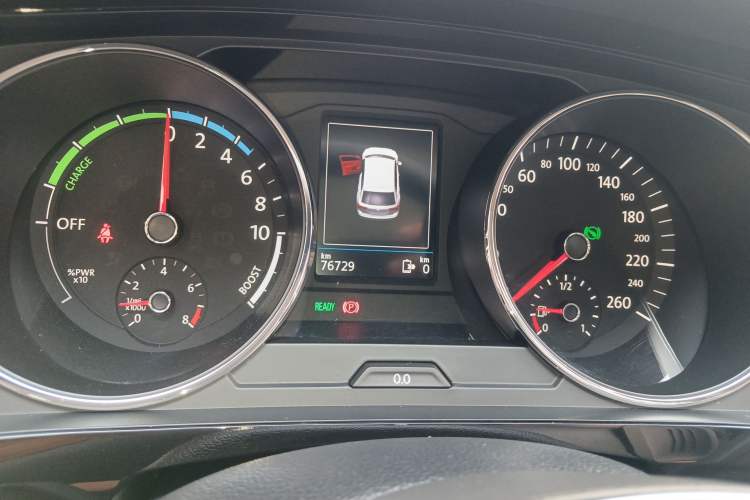 Used Volkswagen Tiguan L New Energy 2019 430 PHEV Hybrid Flagship Model Instrument Cluster