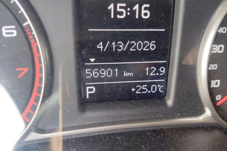 Used Audi A1 2018 30 TFSI Limited Edition Collector's Model Odometer Close Up