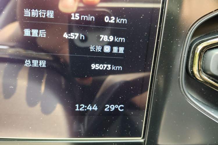 Used Nio ES6 2020 420 km Sport Edition Odometer Close Up