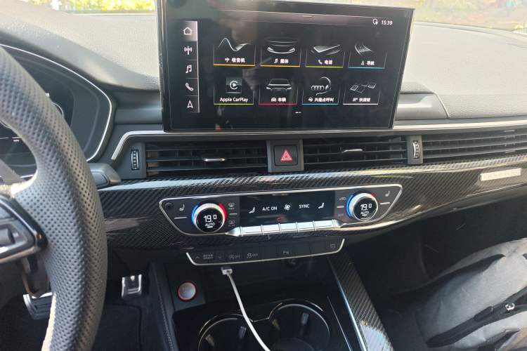 Used Audi S5 2017 S5 3.0T Sportback Audio And AC Panel