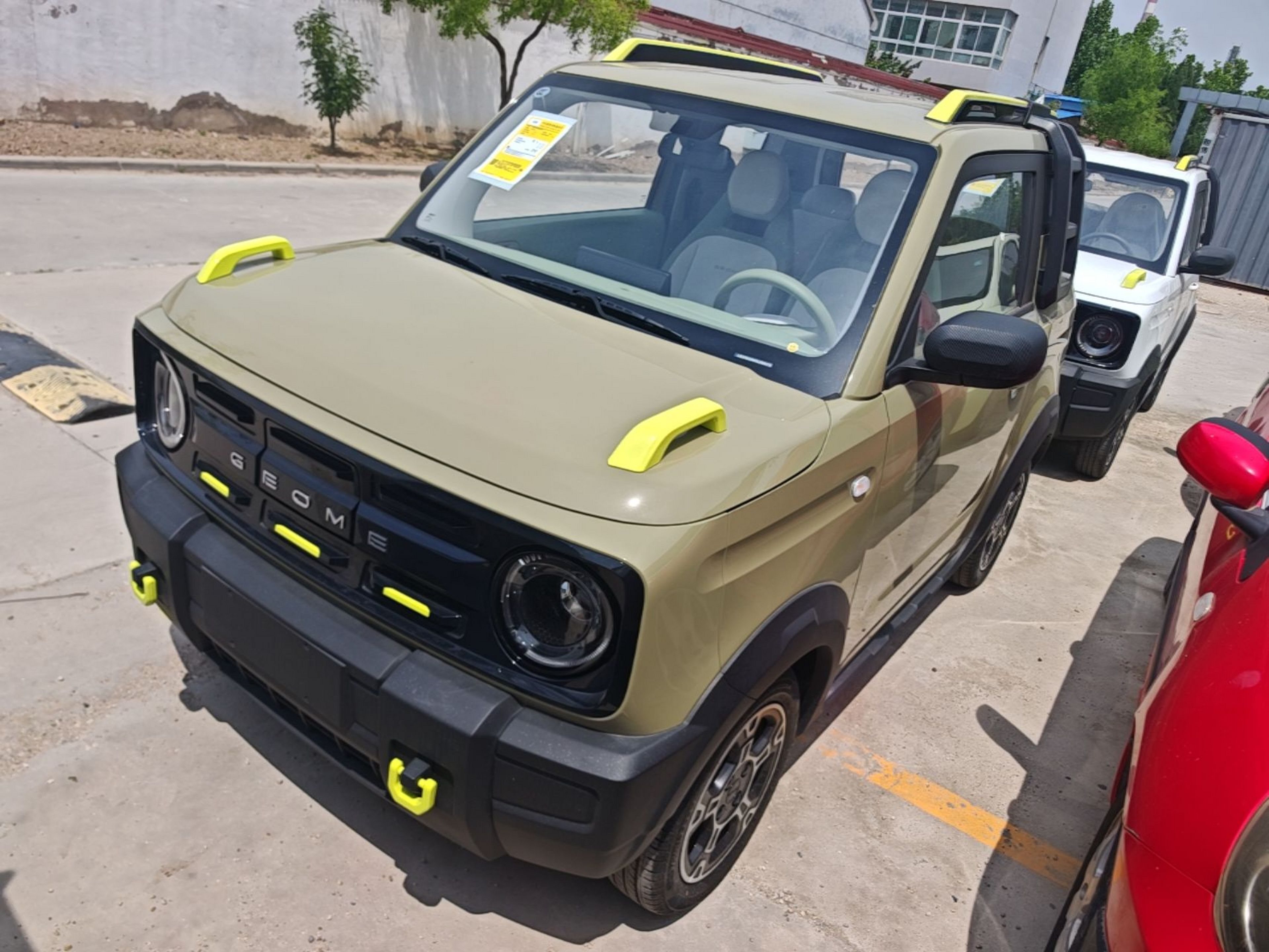 Parte inferior delantera