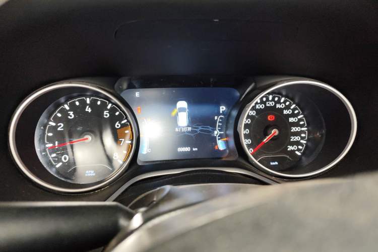 Used Jeep Compass 2019 200T Automatic Family Edition - Connected Large Screen Version Instrument Cluster