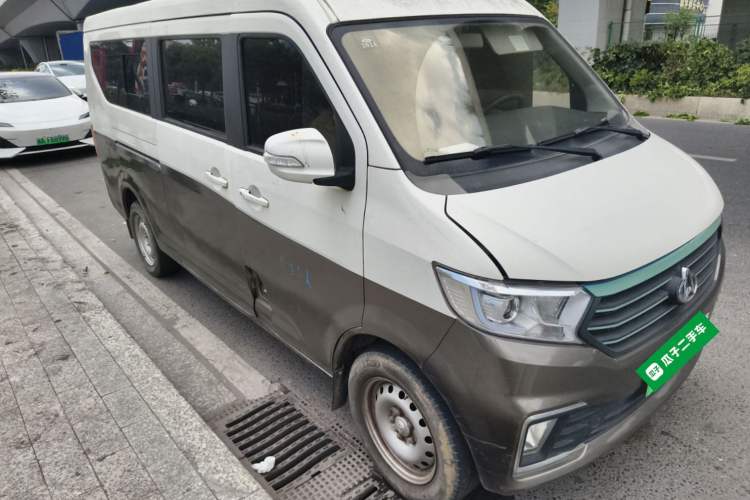 Used CHANGAN KUAYUE Xing V5 EV 2021 Luxury 6-Seater Passenger Bus with Lingdian System
