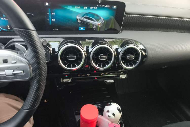 Used Mercedes-Benz A-Class 2019 A 200 L Sport Sedan Audio And AC Panel