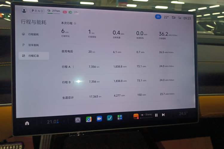 Used Xiaomi Auto SU7 Ultra 2025 Ultra Model Audio And AC Panel
