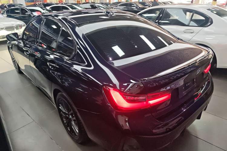 Used BMW 3 Series 2023 325i M Sport Night Edition Package Rear Left 45 Deg