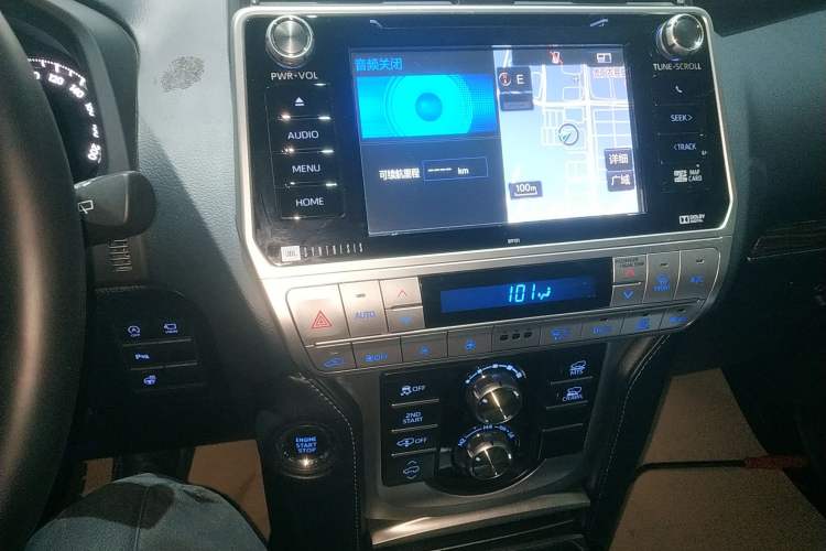 Used Toyota Prado 2018 3.5L Automatic VX NAVI with Rear-Mounted Spare Tire
