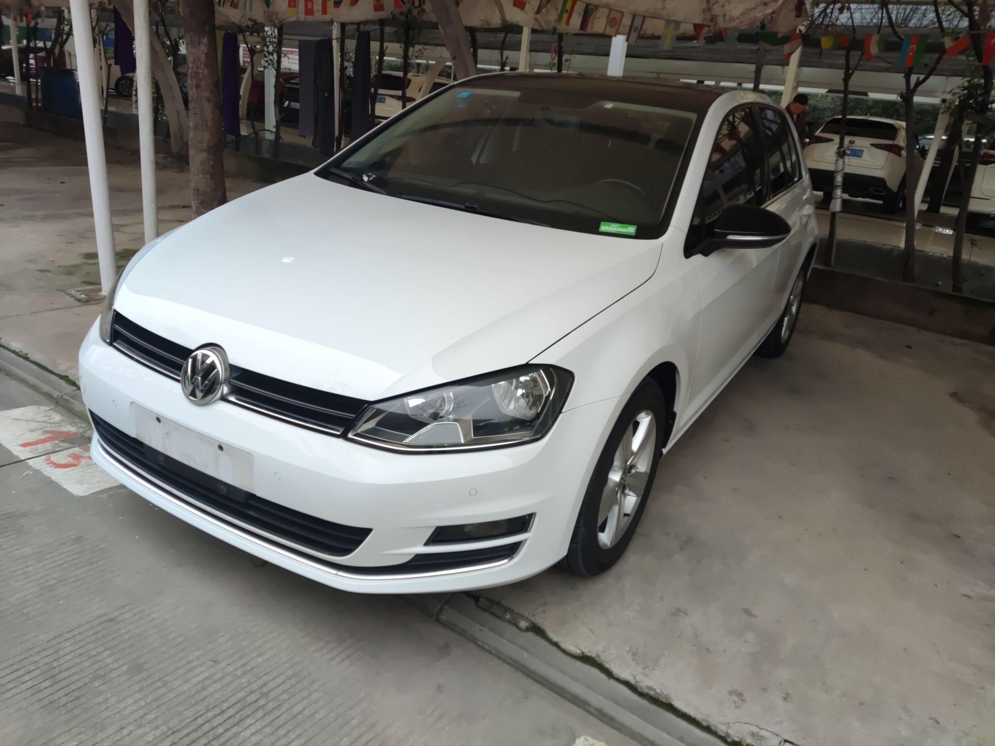 تحت مقدمة السيارة