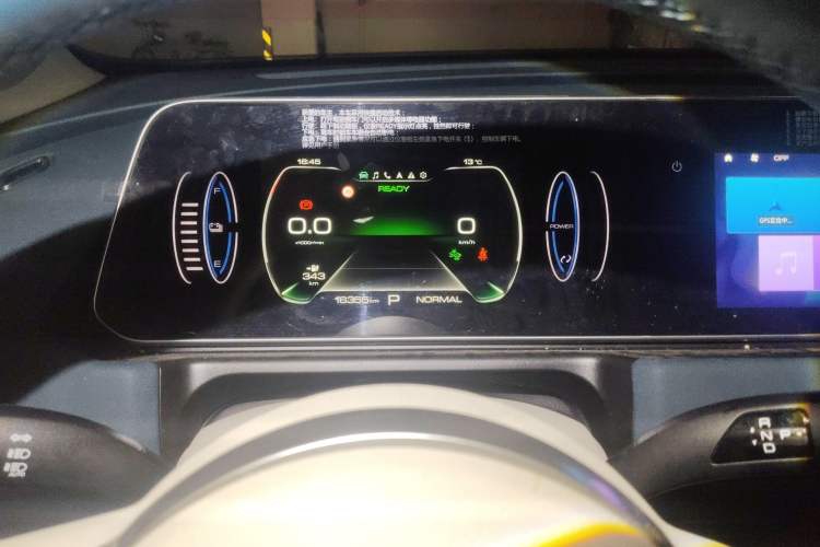 Used ORA Good Cat 2023 401 km Standard Range Prestige Version Lithium Iron Phosphate Instrument Cluster