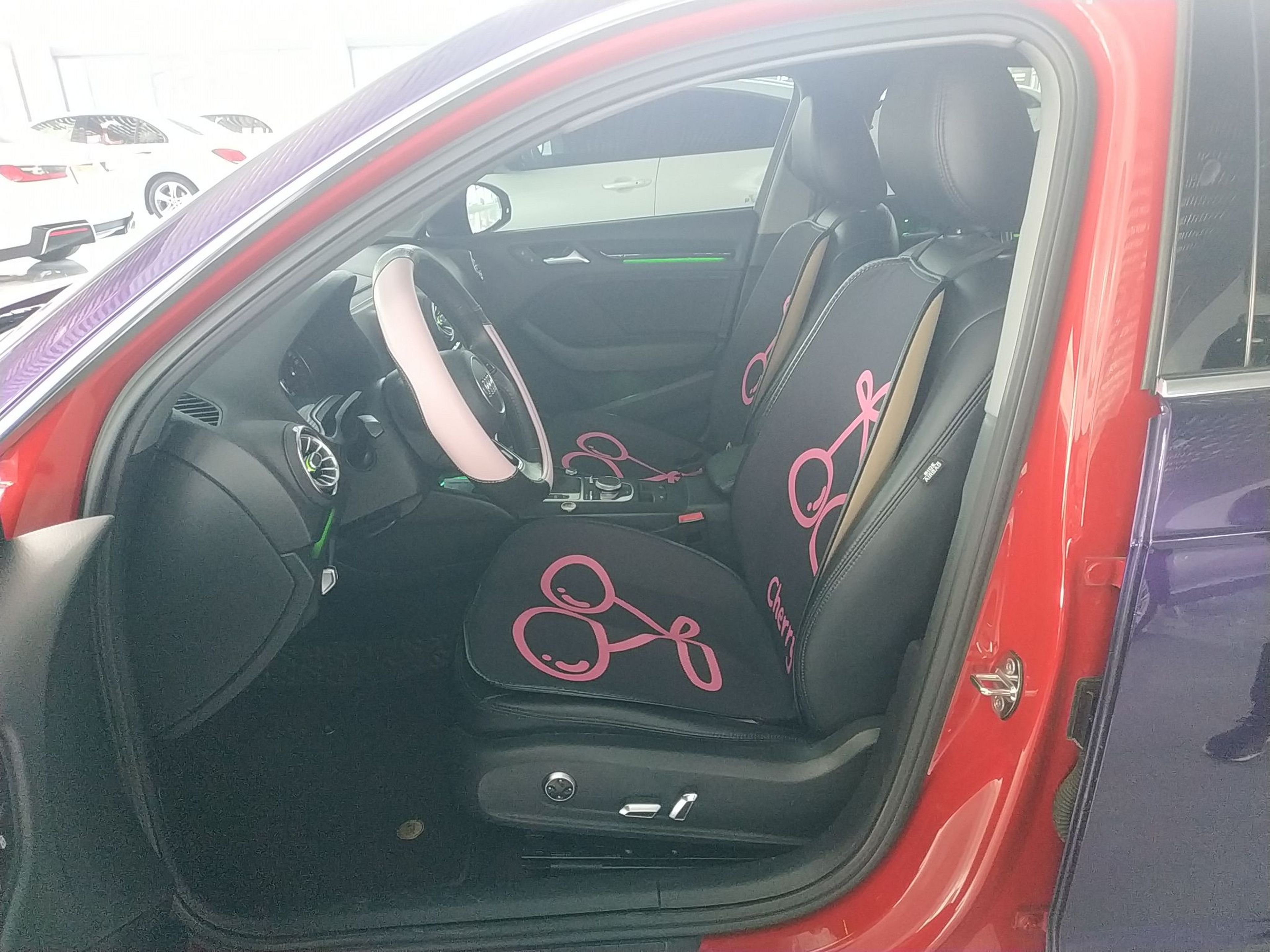 Avant de la voiture
