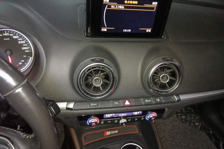 Used Audi A3 2015 Limousine 35 TFSI Millionth Anniversary Comfort Model Audio And AC Panel