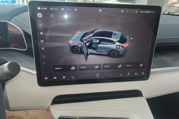 Used Zeekr 001 2021 Ultra-Long Range Single-Motor WE Edition Audio And AC Panel