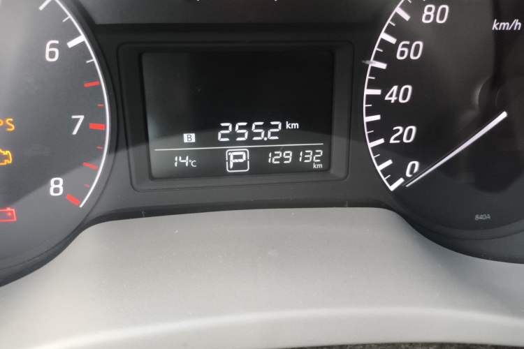 Used Nissan Sylphy 2012 1.6 XL CVT Luxury Edition Odometer Close Up