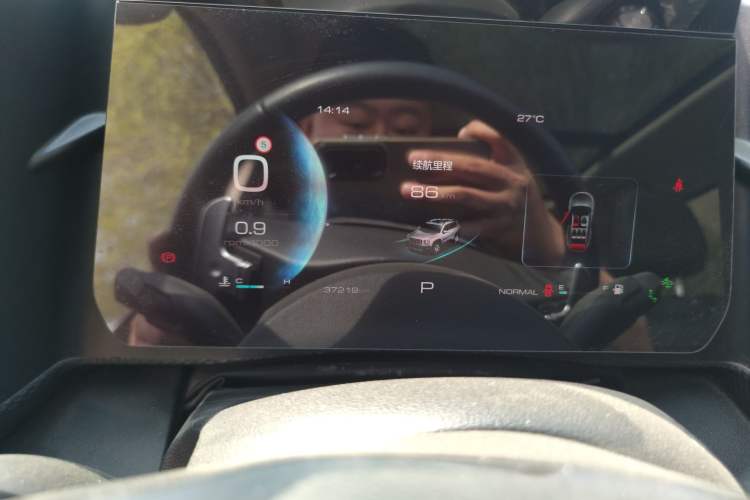 Used Haval DARGO 2022 1.5T DCT Two-Wheel Drive Mastiff Edition Odometer Close Up