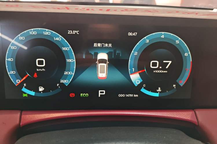 Used JETOUR X70 PLUS 2024 Champion Edition 1.5T DCT Champion PRO 5-Seater Instrument Cluster