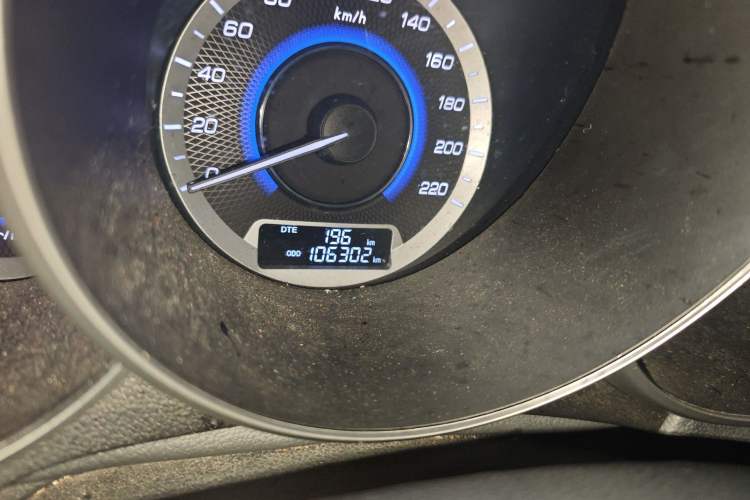 Used CHANGAN Eado  Odometer Close Up