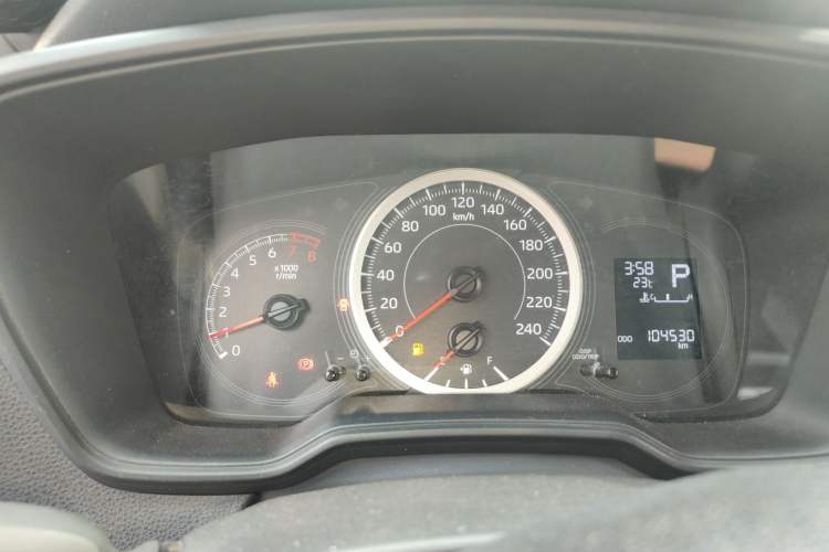 Used Toyota Levin 2022 Facelift TNGA 1.5L CVT Progressive Edition Instrument Cluster