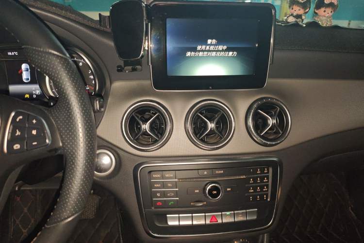 Used Mercedes-Benz CLA 2017 CLA 200 Sport Edition Audio And AC Panel