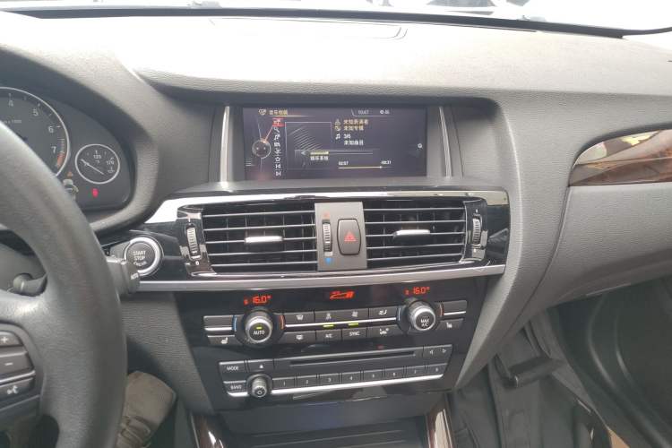 Used BMW X3 2014 xDrive20i X Design Package Audio And AC Panel