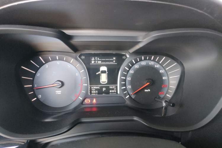 Used GAC Trumpchi GS4 2017 235T Automatic Two-Wheel Drive Luxury Smart Connectivity Version Instrument Cluster