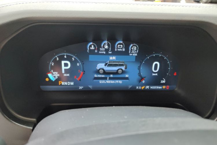 Used Ford Bronco 2024 2.3T Diamond Edition Instrument Cluster