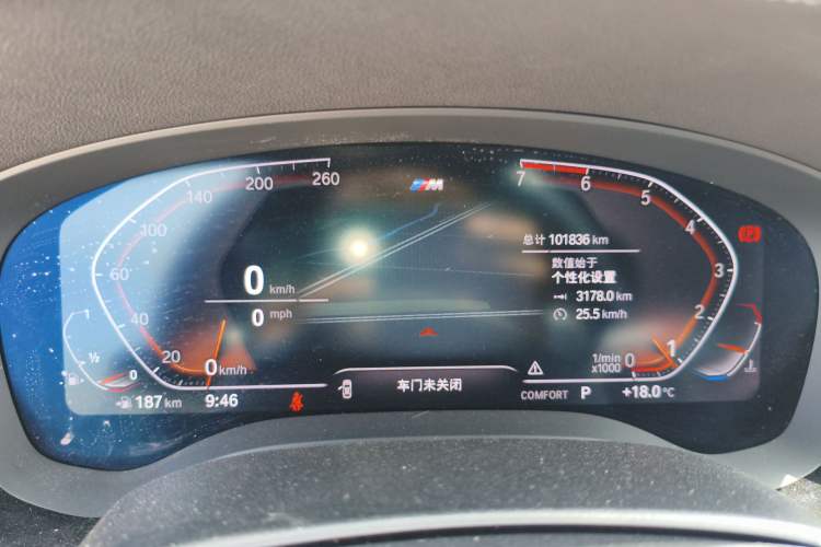 Used BMW 5 Series 2020 530Li Luxury Edition M Sport Package Instrument Cluster