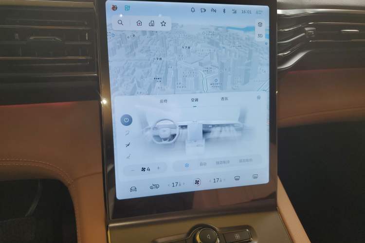 Used Nio ES6 2019 430 km Performance Version Audio And AC Panel