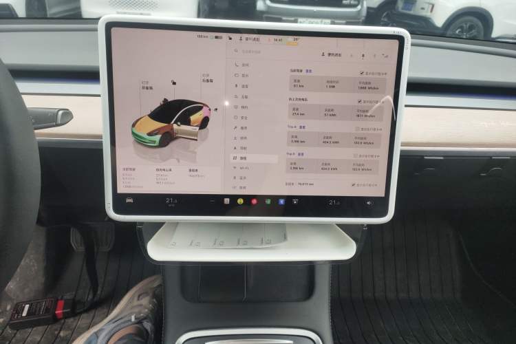 Used Tesla Model 3 2022 Rear-Wheel-Drive Version Audio And AC Panel