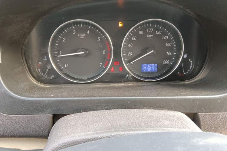 Used BAIC Weiwang M30 2015 1.5L Basic Version DAM15 Odometer Close Up