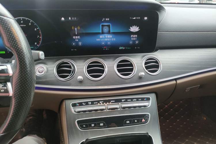 Used Mercedes-Benz E-Class 2021 E 260 L Sport Edition Audio And AC Panel