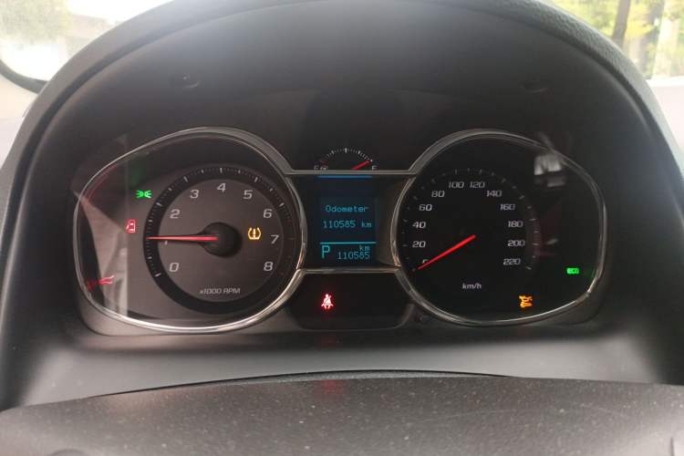 Used Chevrolet Captiva 2017 2.4L 4x4 Flagship Edition 7-Seater Instrument Cluster