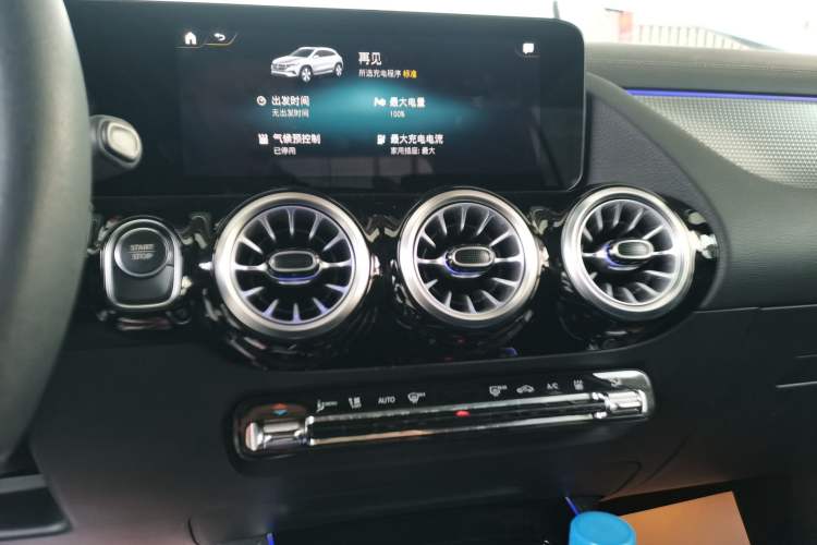 Used Mercedes-Benz EQA 2022 EQA 260 Audio And AC Panel