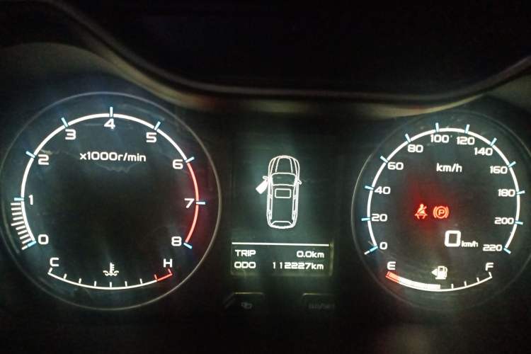 Used Geely Auto Vision X6 2016 1.8L Manual Luxury Model Instrument Cluster