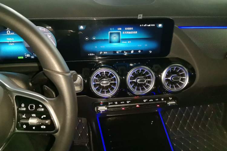 Used Mercedes-Benz EQA 2022 EQA 260 Audio And AC Panel