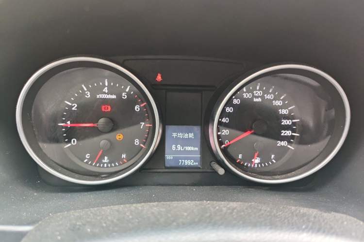 Used Haval M6 2019 1.5T Manual Two-Wheel Drive Elite Version China VI Standard Instrument Cluster